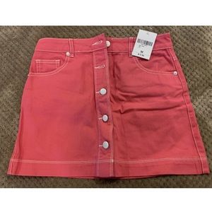 pink skirt never worn size M